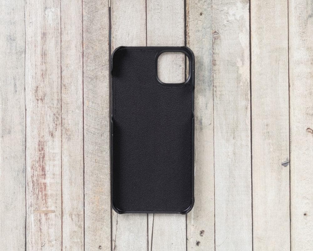 Ultimate Jacket iPhone 14 Series Genuine Leather Case / UJ - iPhone 14 Plus / RUSTIC BLACK Bouletta