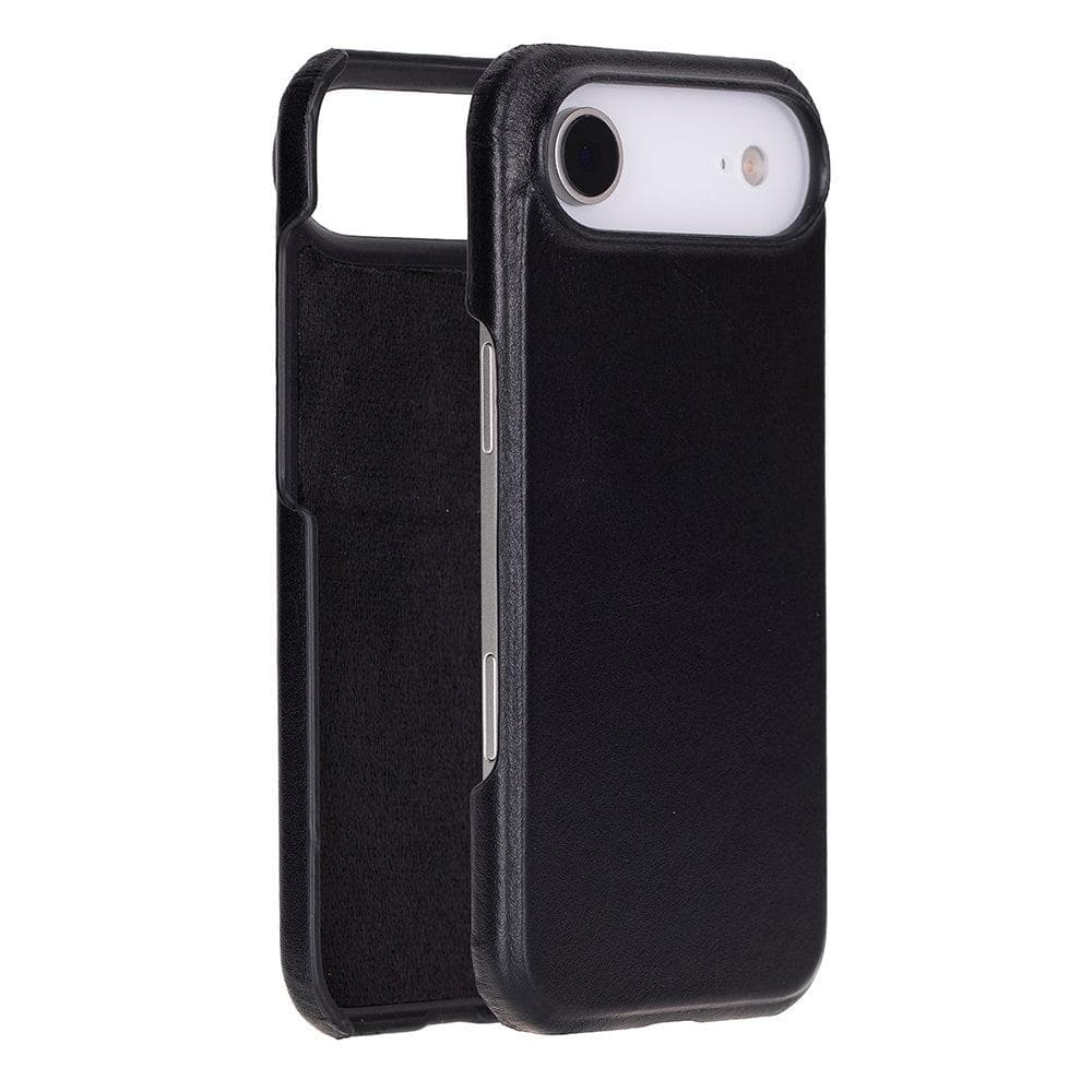 Ultimate Jacket Leather iPhone 17 Air Case Black Bouletta