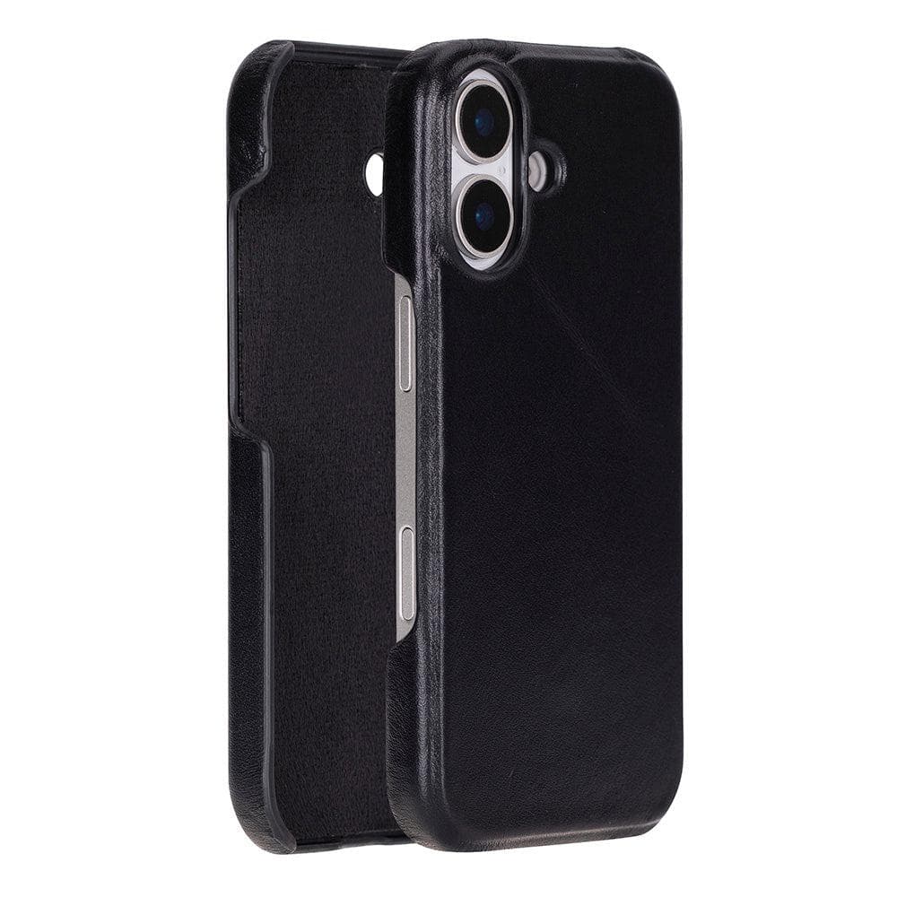 Ultimate Jacket Leather iPhone 17 Case Black Bouletta