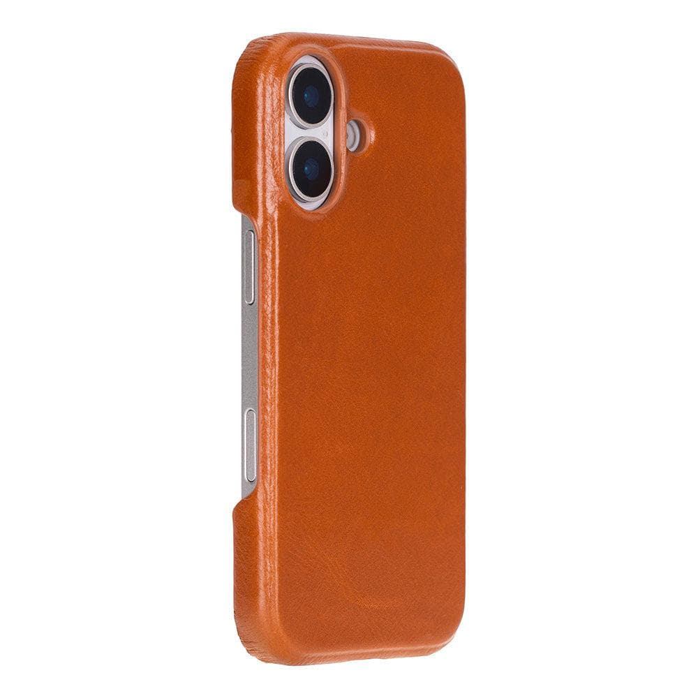 Ultimate Jacket Leather iPhone 17 Case Tan Bouletta
