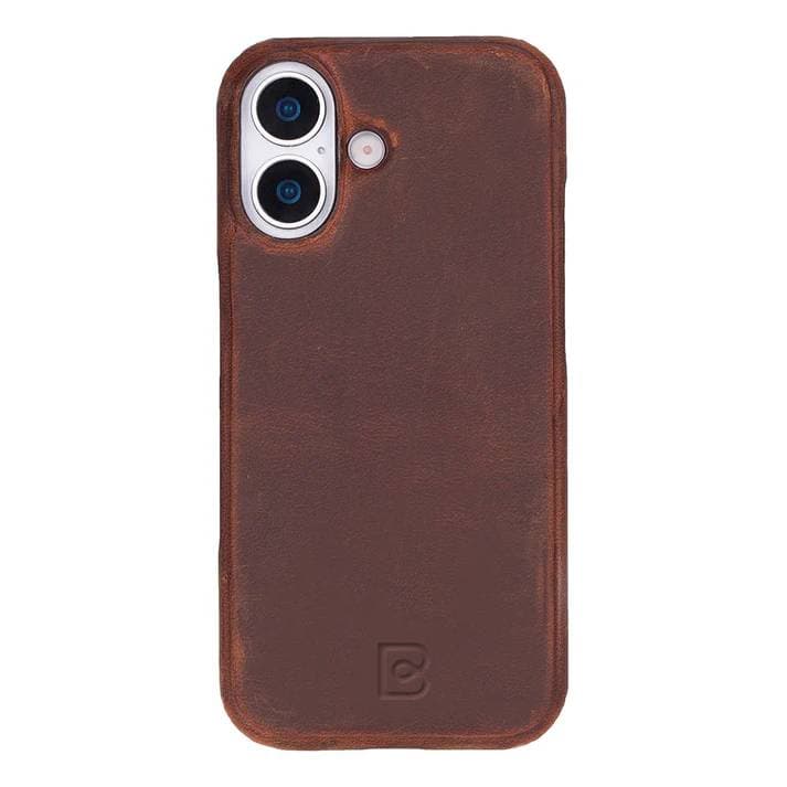 Ultimate Jacket Leather iPhone 17 Case Saddle Brown Bouletta