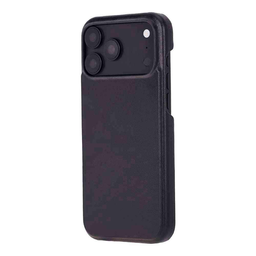 Ultimate Jacket Leather iPhone 18 Pro Max Case Black Bouletta