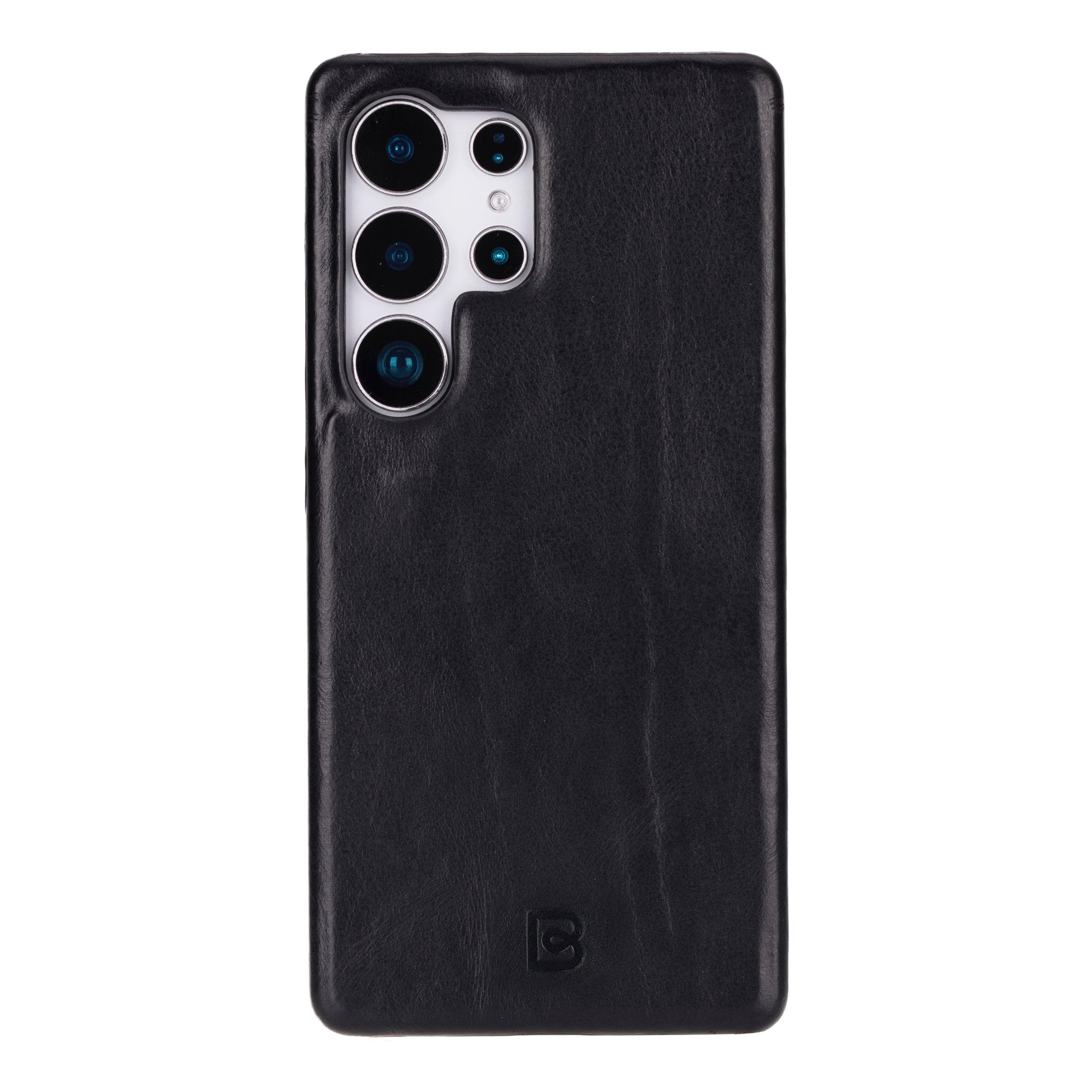 Ultimate Jacket Leather Samsung Galaxy S25 Ultra Case Black Bouletta