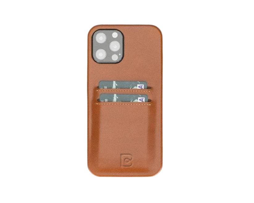 Ultra Cover CCP iPhone 12 Series Genuine Leather Case / UC CCP - iPhone 12 Pro Max 6.7" / RUSTIC TAN Bouletta