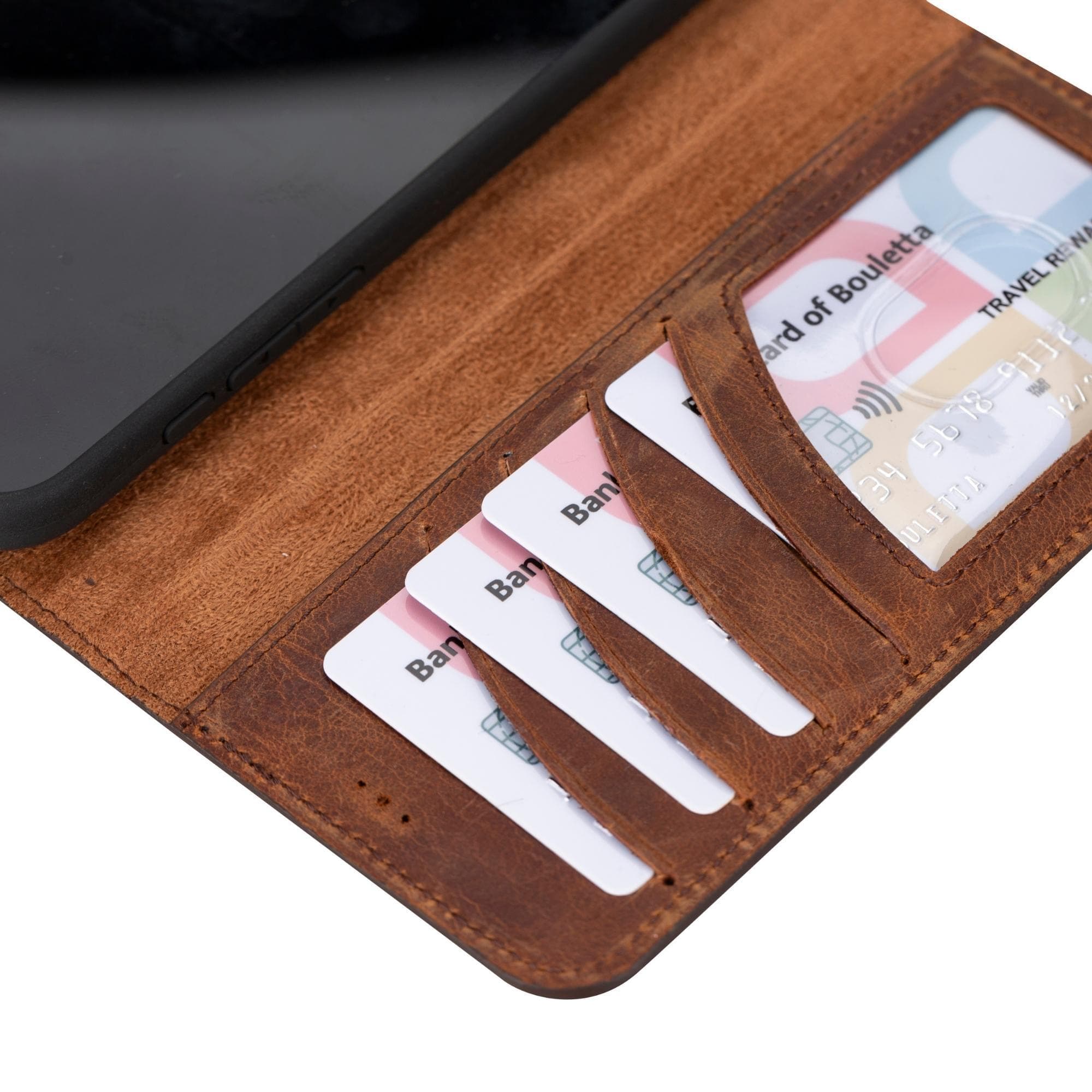 Luxury MagSafe Wallet Card Holder for Apple iPhone