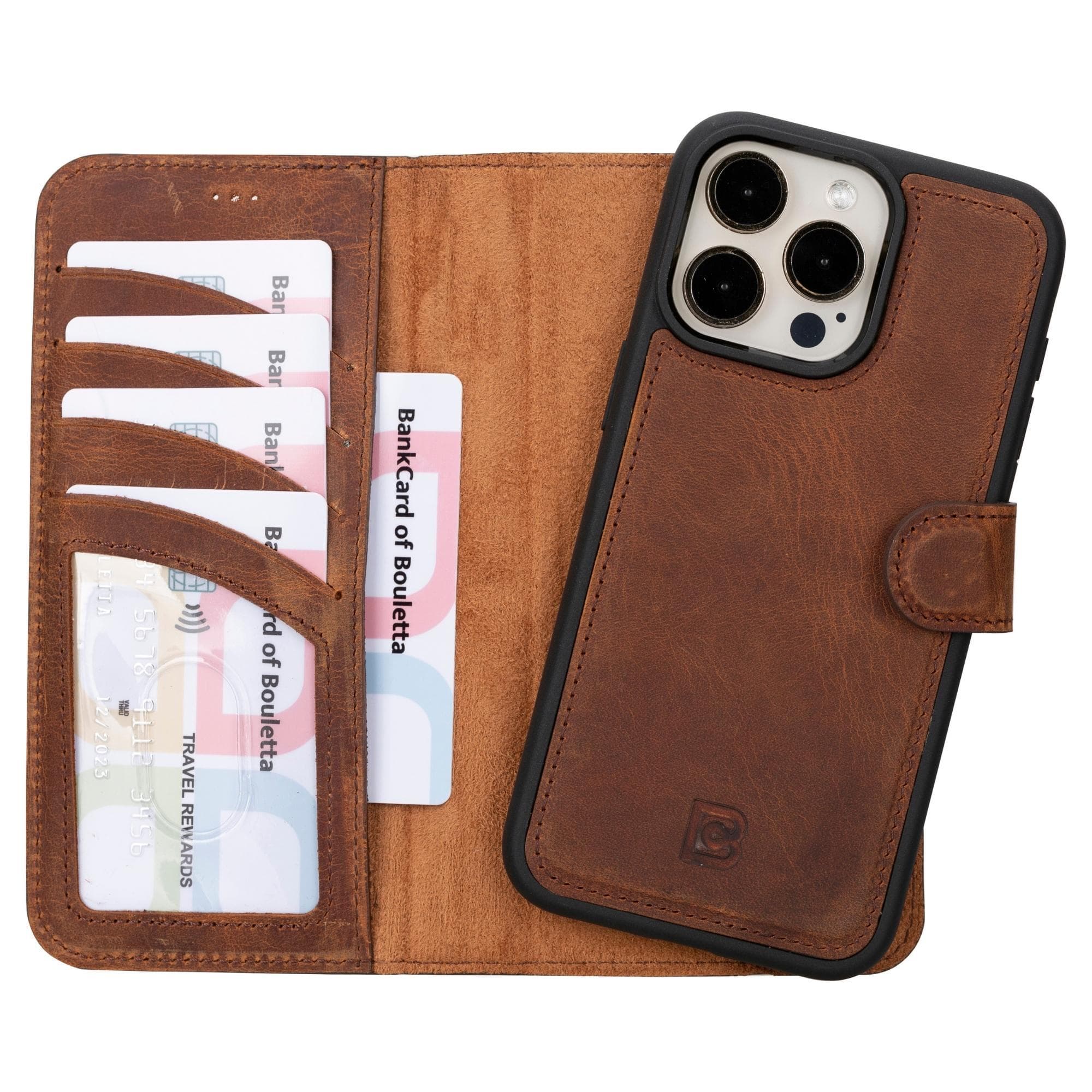 Luxury Magnetic Safe Leather Cute Phone Cases For iPhone 13 12