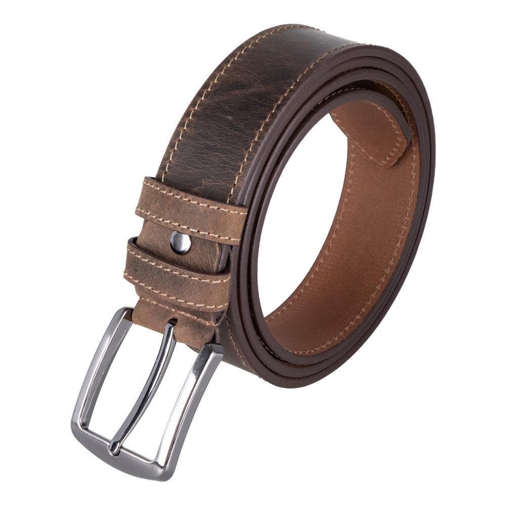 Urban Classic Leather Men's Belt Coffee / 125 Cm Bouletta