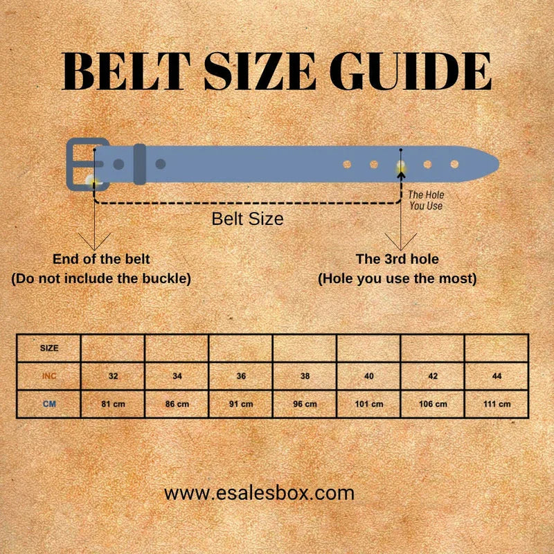 Urban Classic Leather Men's Belt Black Bouletta