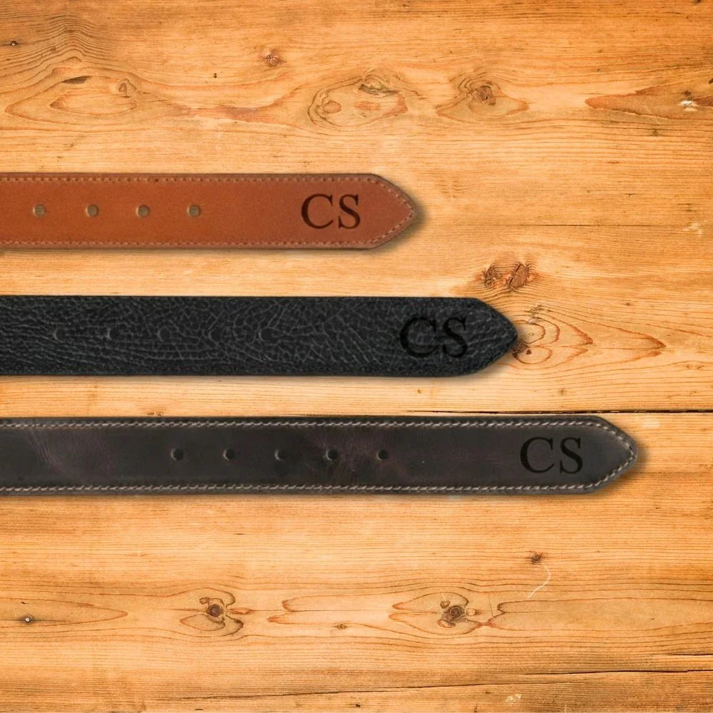 Urban Classic Leather Men's Belt Brown Bouletta
