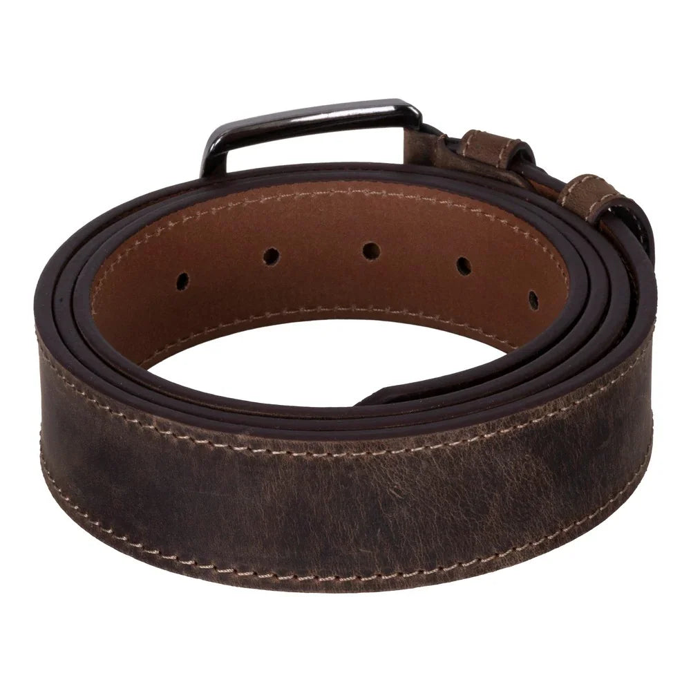 Urban Classic Leather Men's Belt Brown Bouletta
