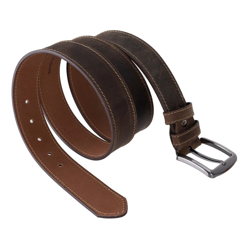 Urban Classic Leather Men's Belt Brown Bouletta