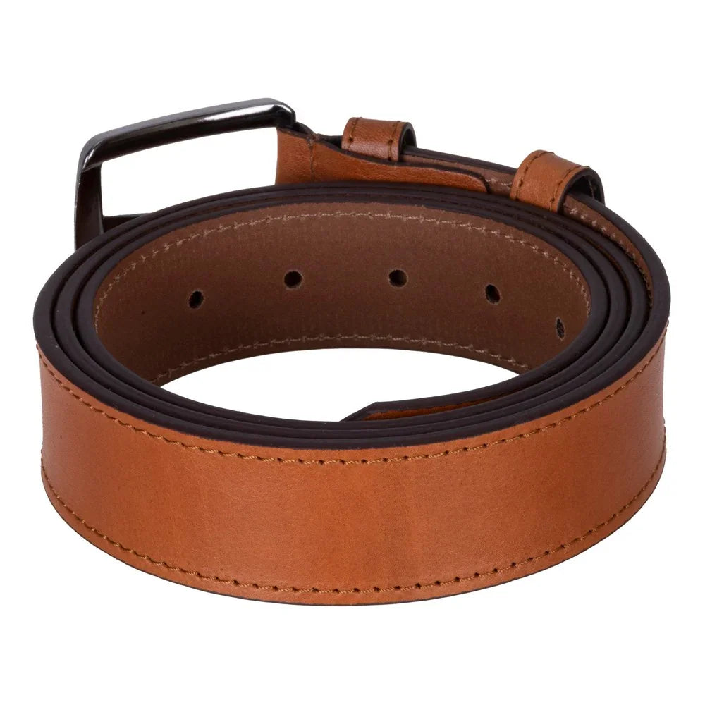 Urban Classic Leather Men's Belt Tan Bouletta
