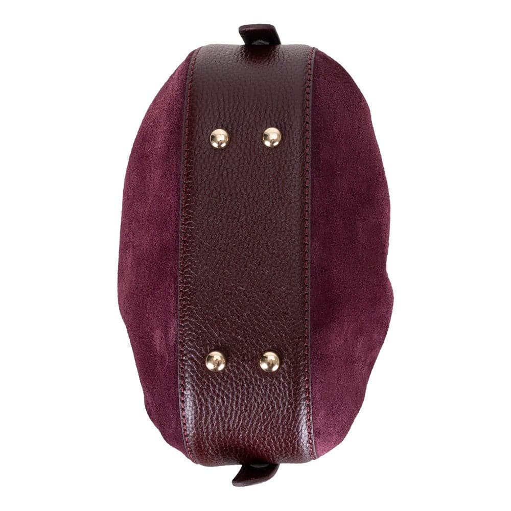 Valentina Suede Leather Women's Bag Bouletta