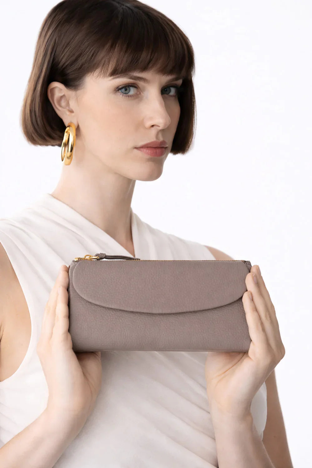 Vellure Leather Women's Handbag, Large Bouletta