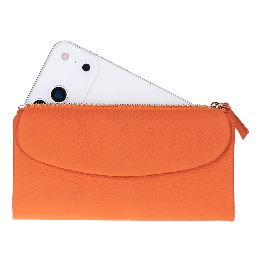 Vellure Leather Women's Handbag, Large Bouletta