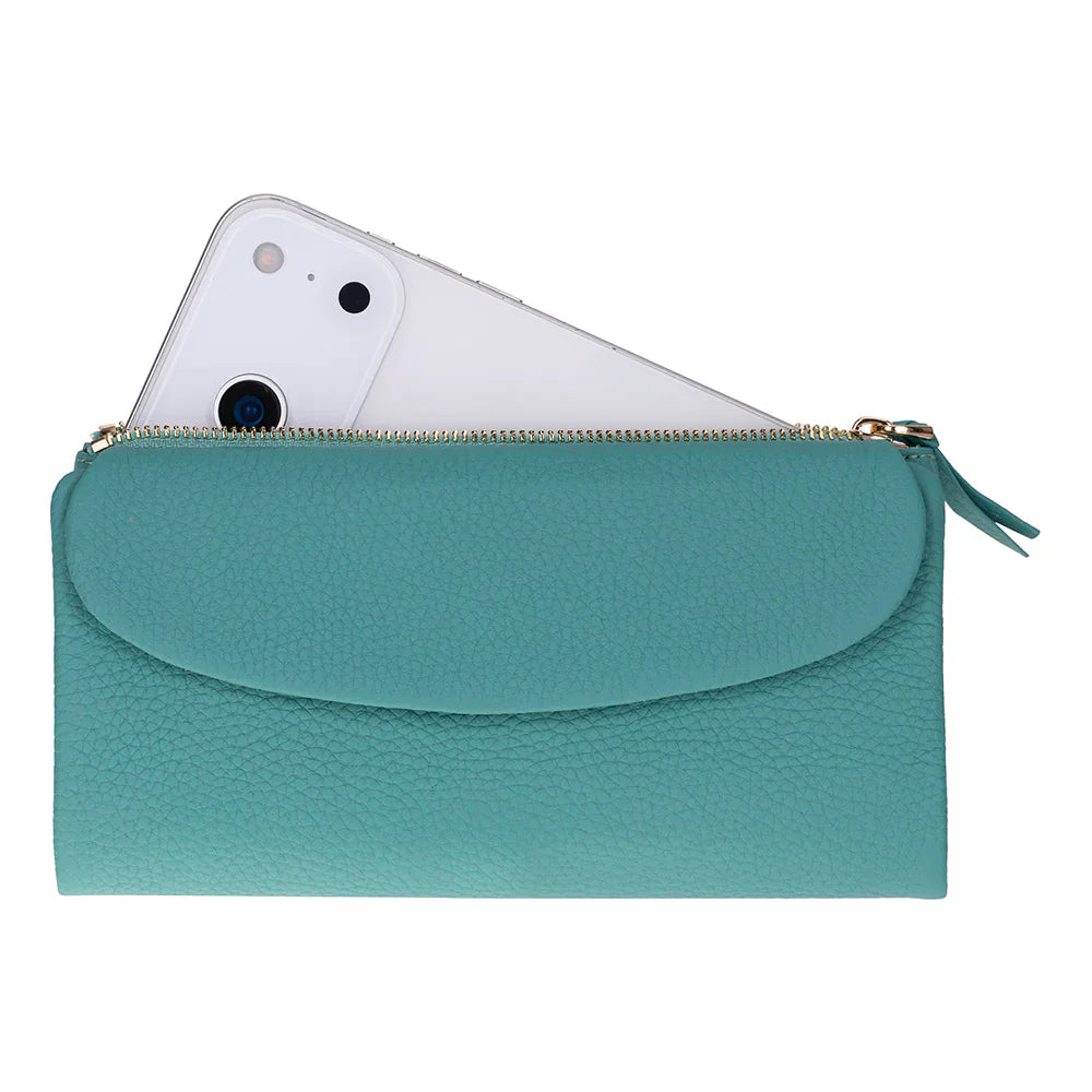 Vellure Leather Women's Handbag, Large Bouletta