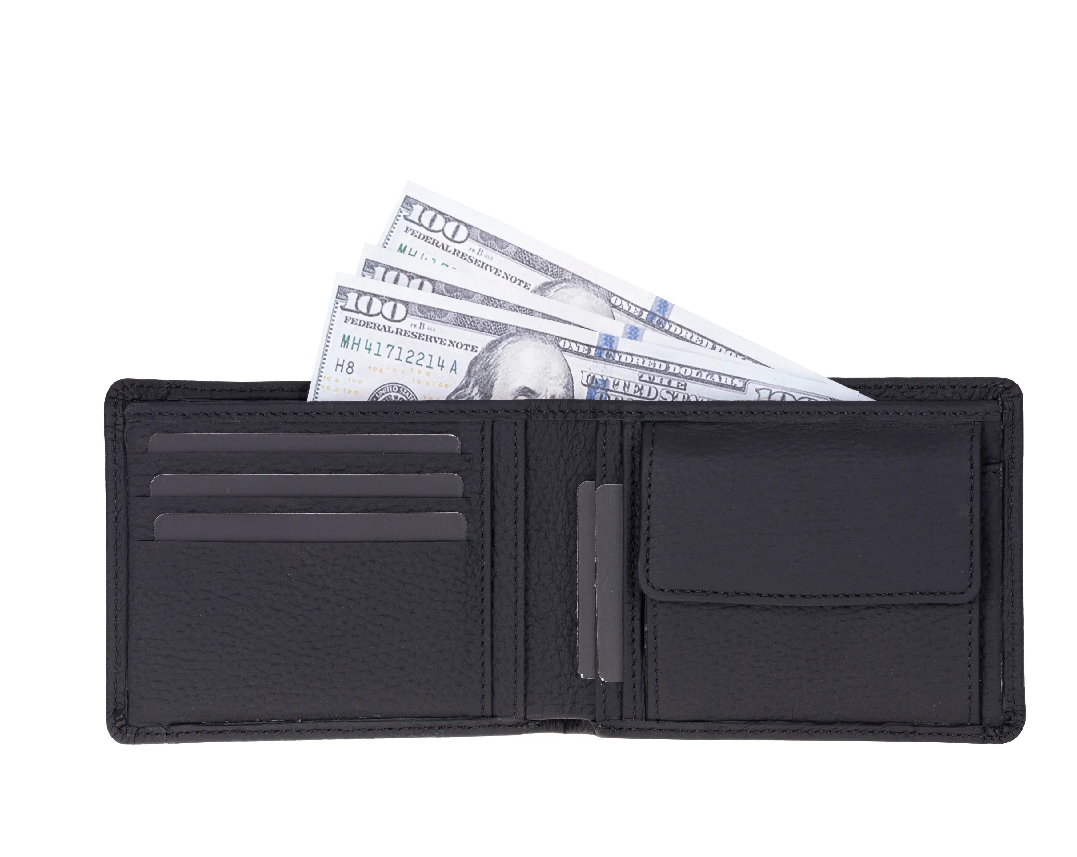 Veltron Leather Wallet Smoky Bouletta