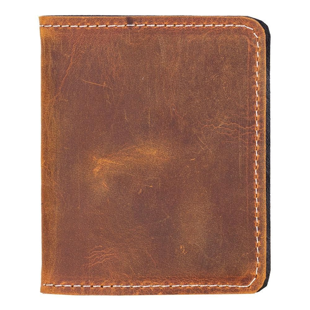 Versatile Geniune Leather Card Holder RUSTIC BLACK PLM