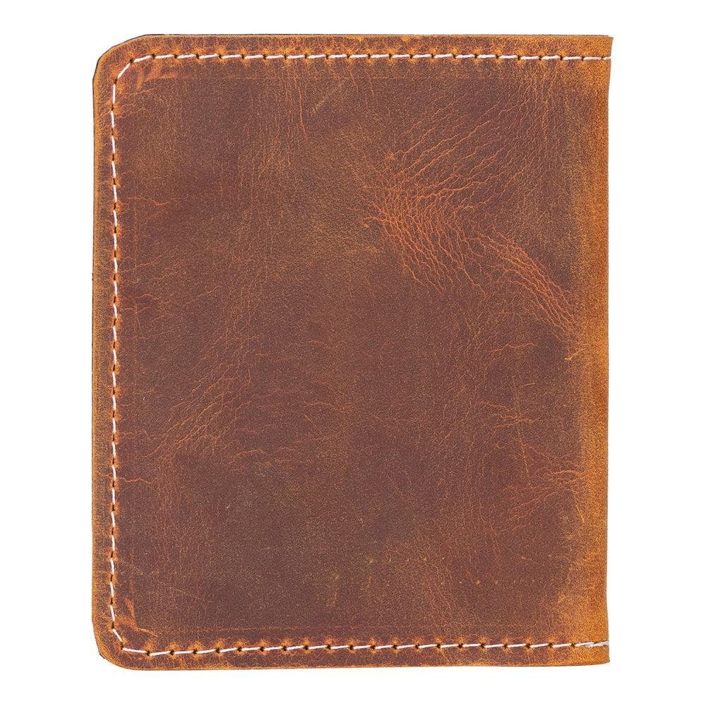 Versatile Geniune Leather Card Holder RUSTIC BLACK PLM