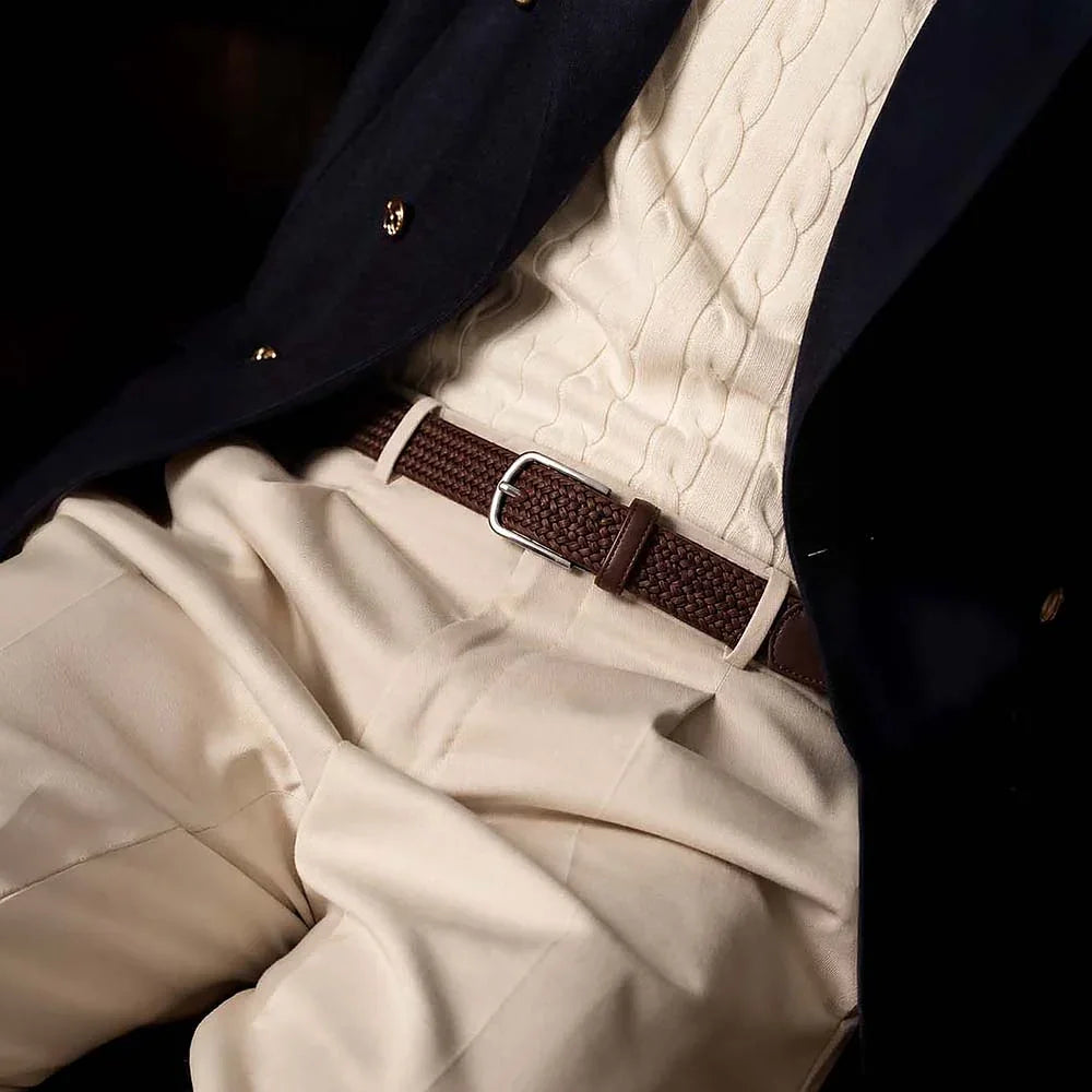 Veston Men's Belt Brown / 125 Cm Bouletta