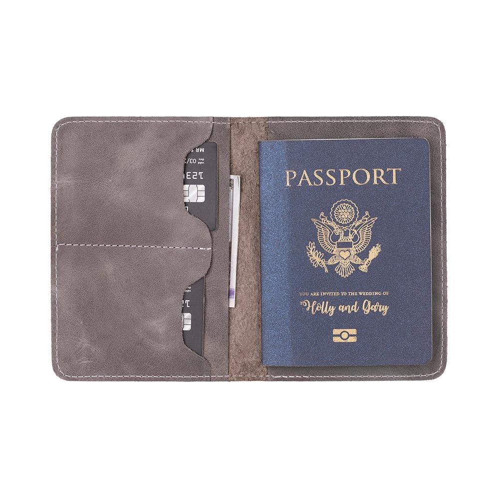 Viaggio Leather Passport Wallet Bouletta