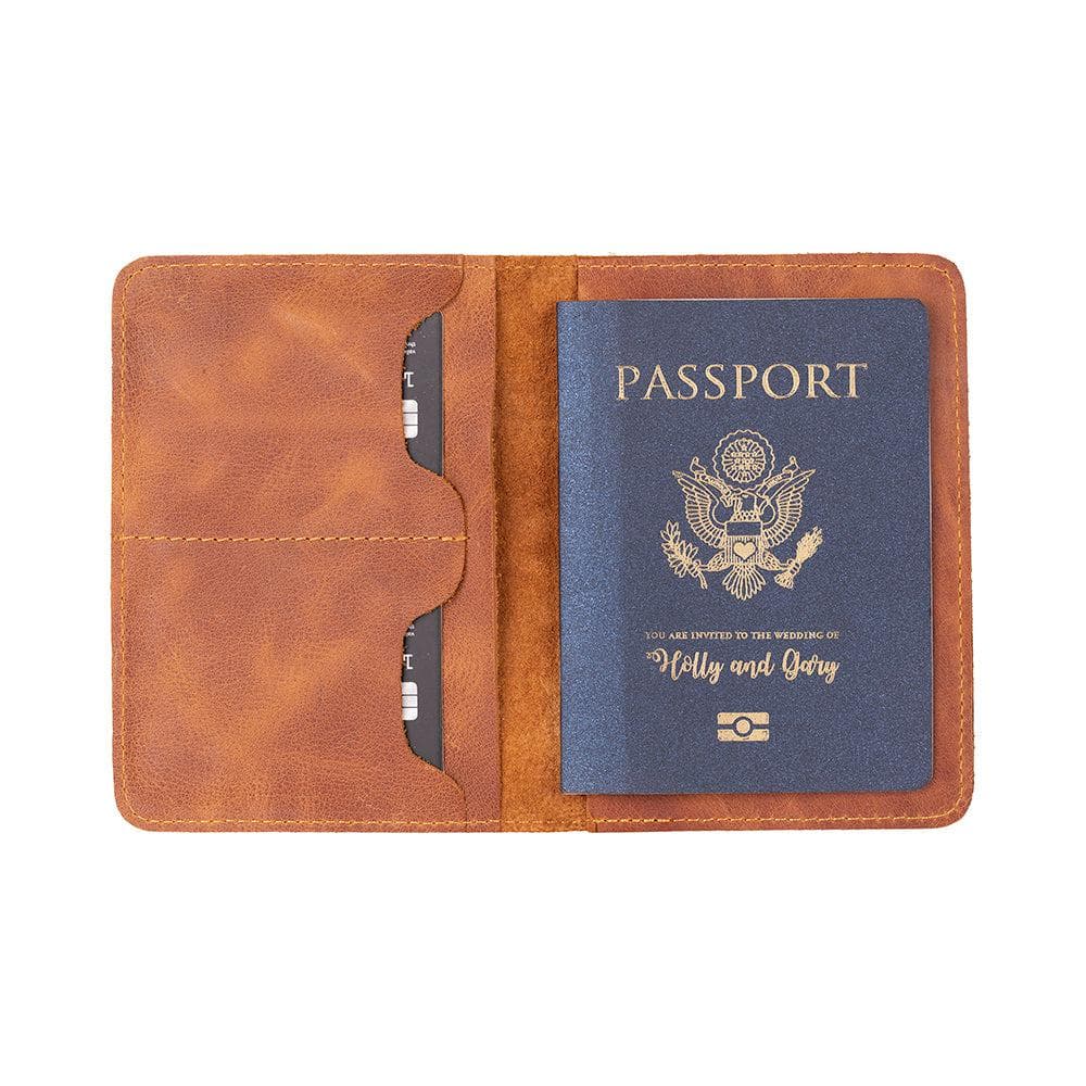 Viaggio Leather Passport Wallet Bouletta