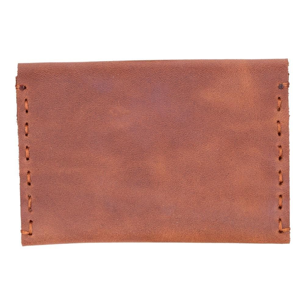 Vita Geniune Leather Card Holder Tiguan Brown Bouletta