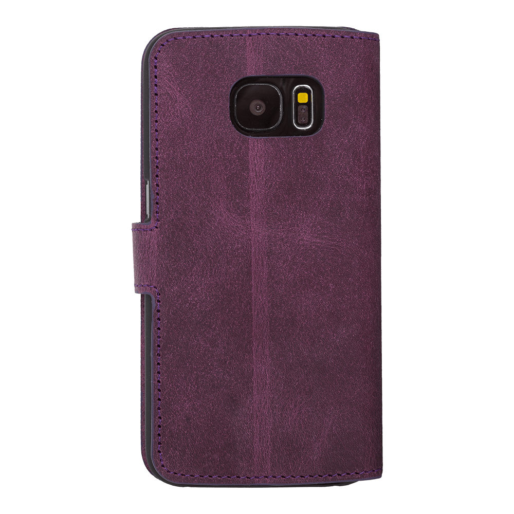 Wallet Case Galaxy S7 Series Non-Detachable Leather Wallet Case Bouletta