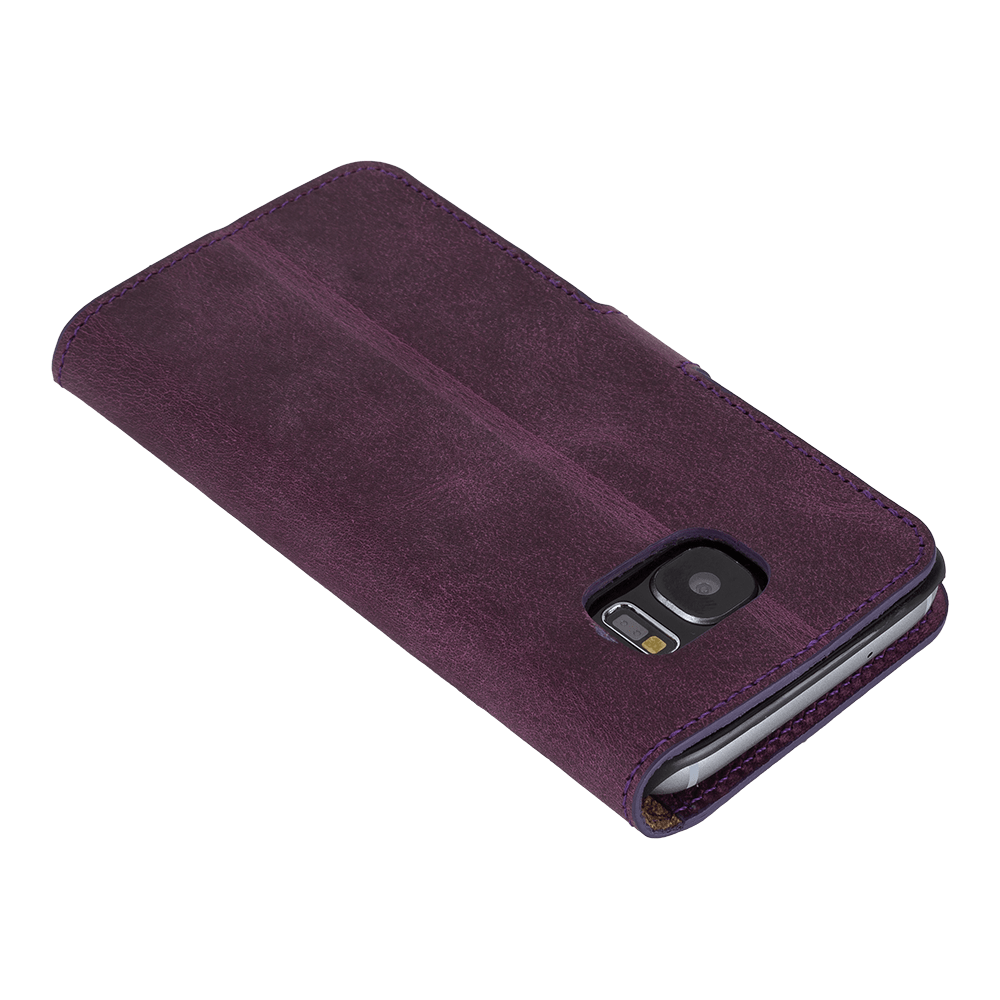 Wallet Case Galaxy S7 Series Non-Detachable Leather Wallet Case Bouletta