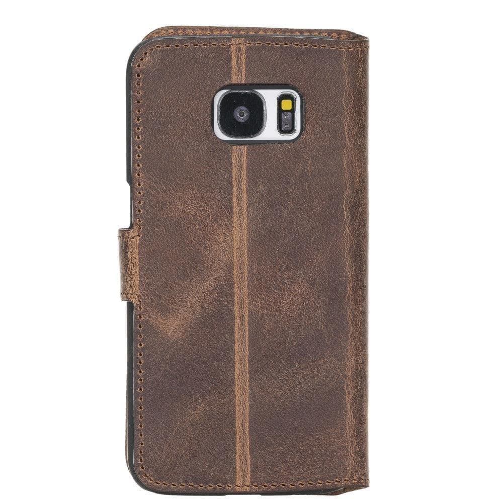 Wallet Case Galaxy S7 Series Non-Detachable Leather Wallet Case Bouletta