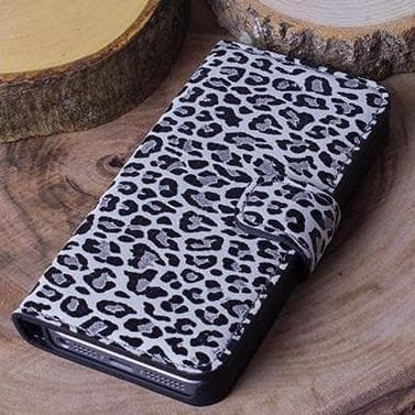 Wallet Case iPhone 5/5S Non-Detachable Genuine Leather Wallet Case - WC PLM