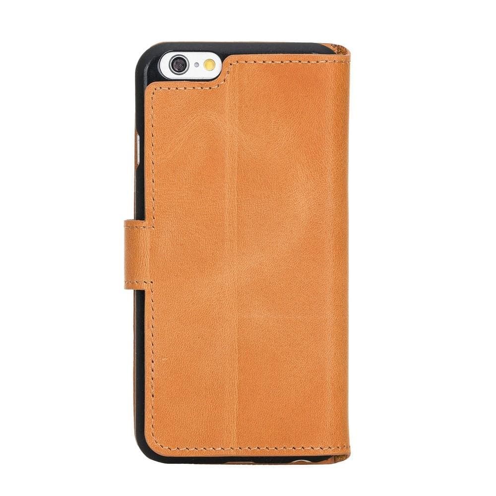 Wallet Case iPhone 6 Series Non-Detachable Genuine Leather Wallet Case - WC PLM