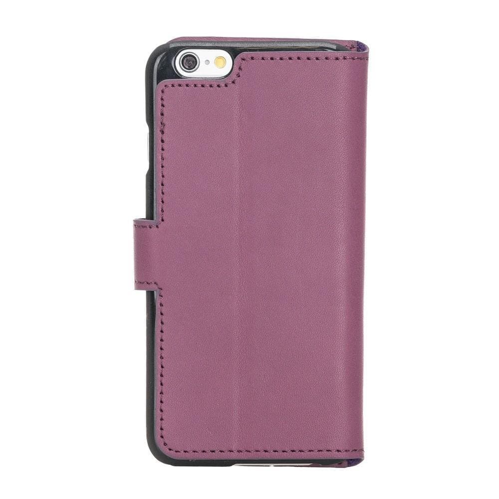 Wallet Case iPhone 6 Series Non-Detachable Genuine Leather Wallet Case - WC PLM