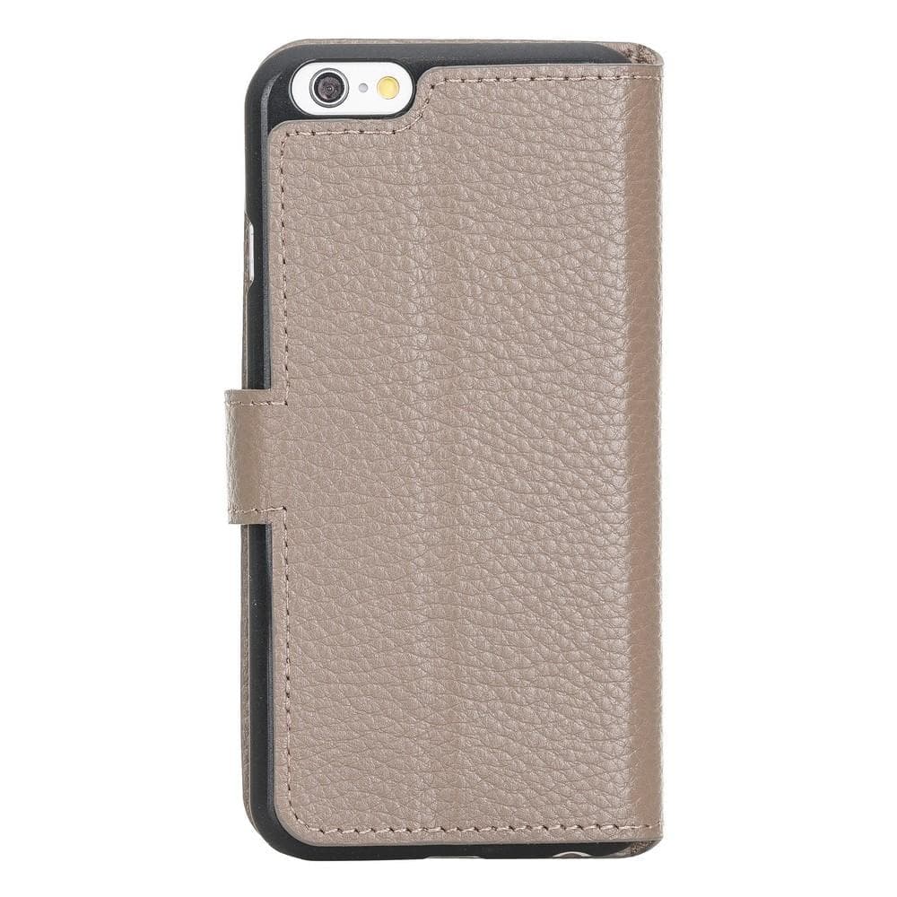 Wallet Case iPhone 6 Series Non-Detachable Genuine Leather Wallet Case - WC PLM