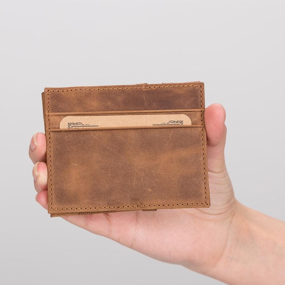 Yule Genuine Leather Wallet Antic Brown Bouletta