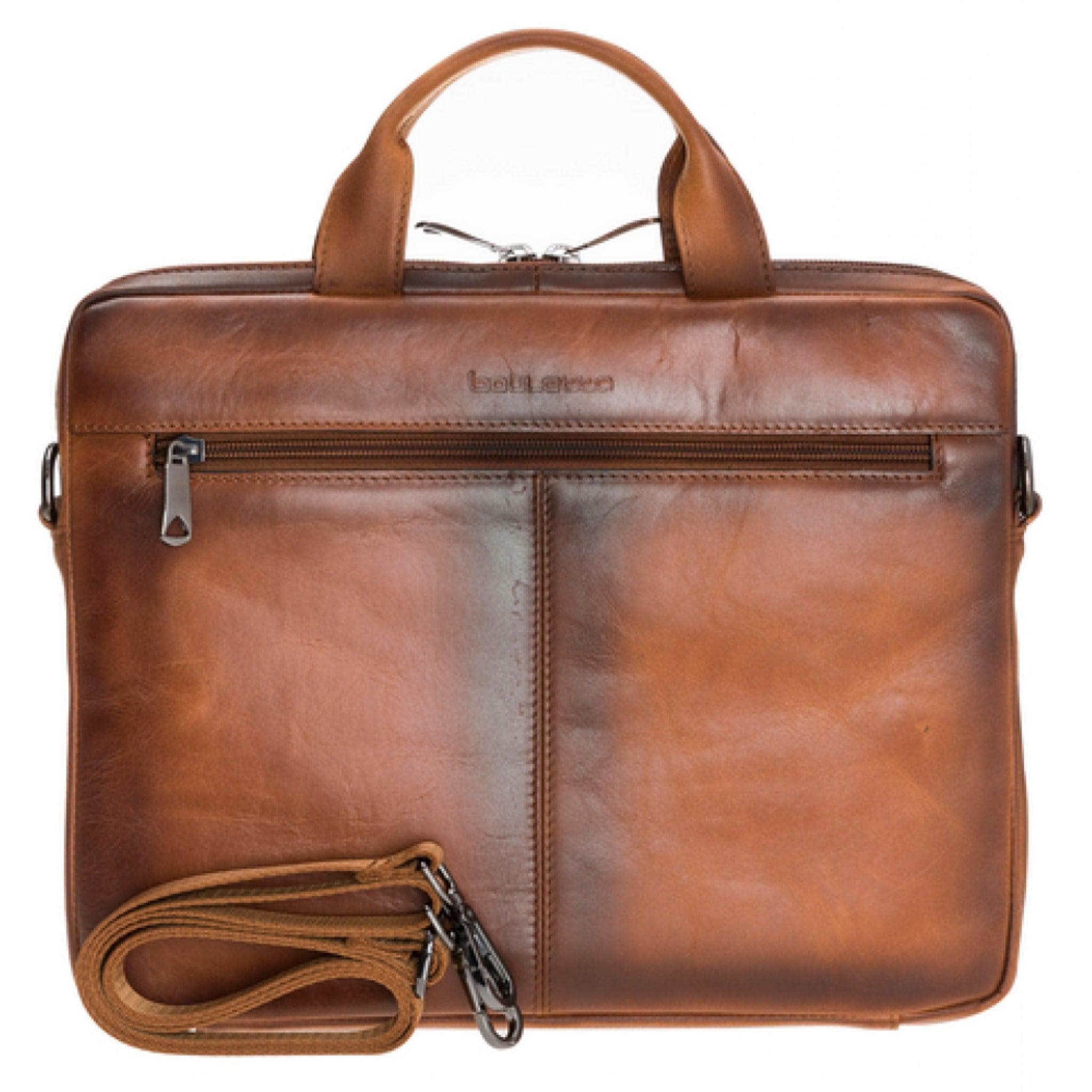 16" Apollo Genuine Leather Bags Apple MacBook Pro / Mac Book Air / Notebook Tan Bouletta LTD