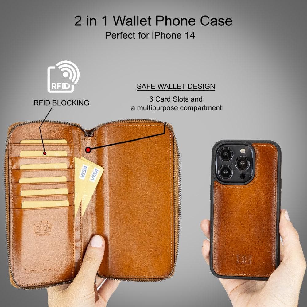 Bayelon iPhone 14 Pro Max Wallet Case, Leather iPhone 14 Pro Max