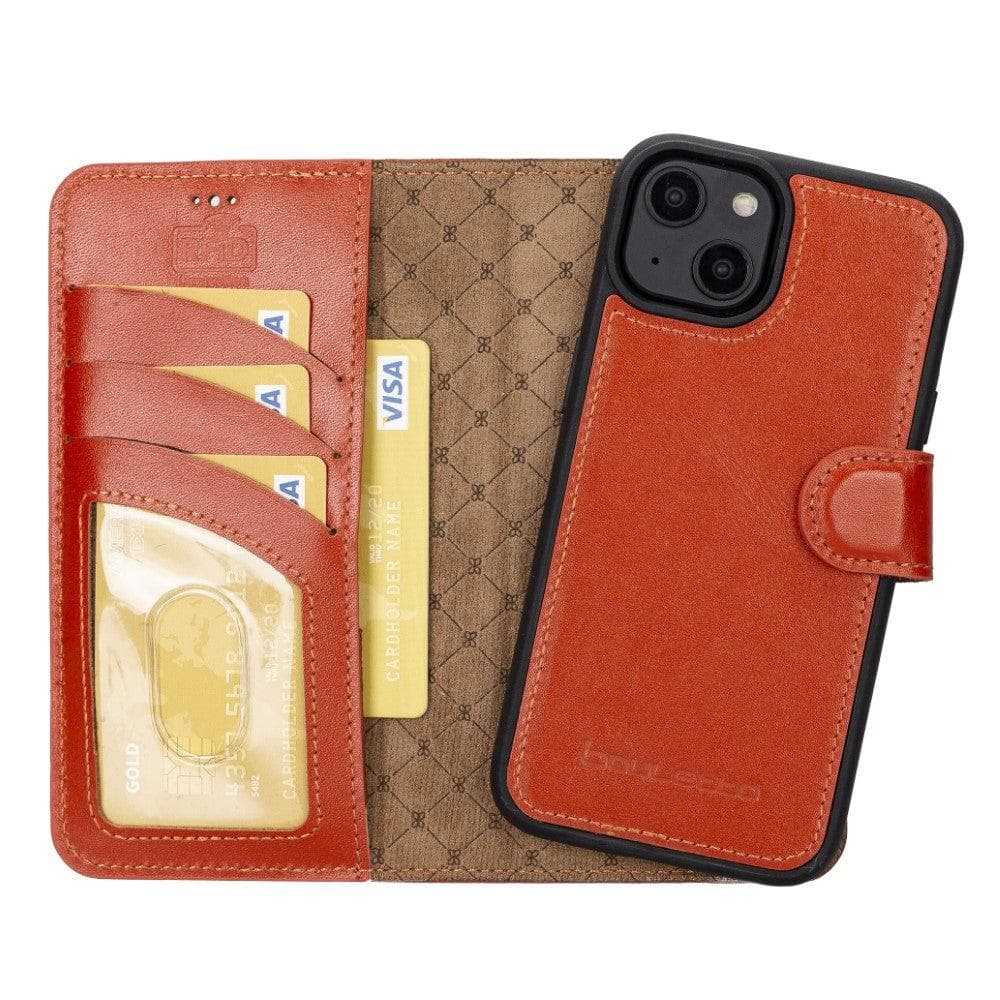 Apple iPhone 14 Series Detachable Leather Wallet Case Colorful - MW Bouletta LTD