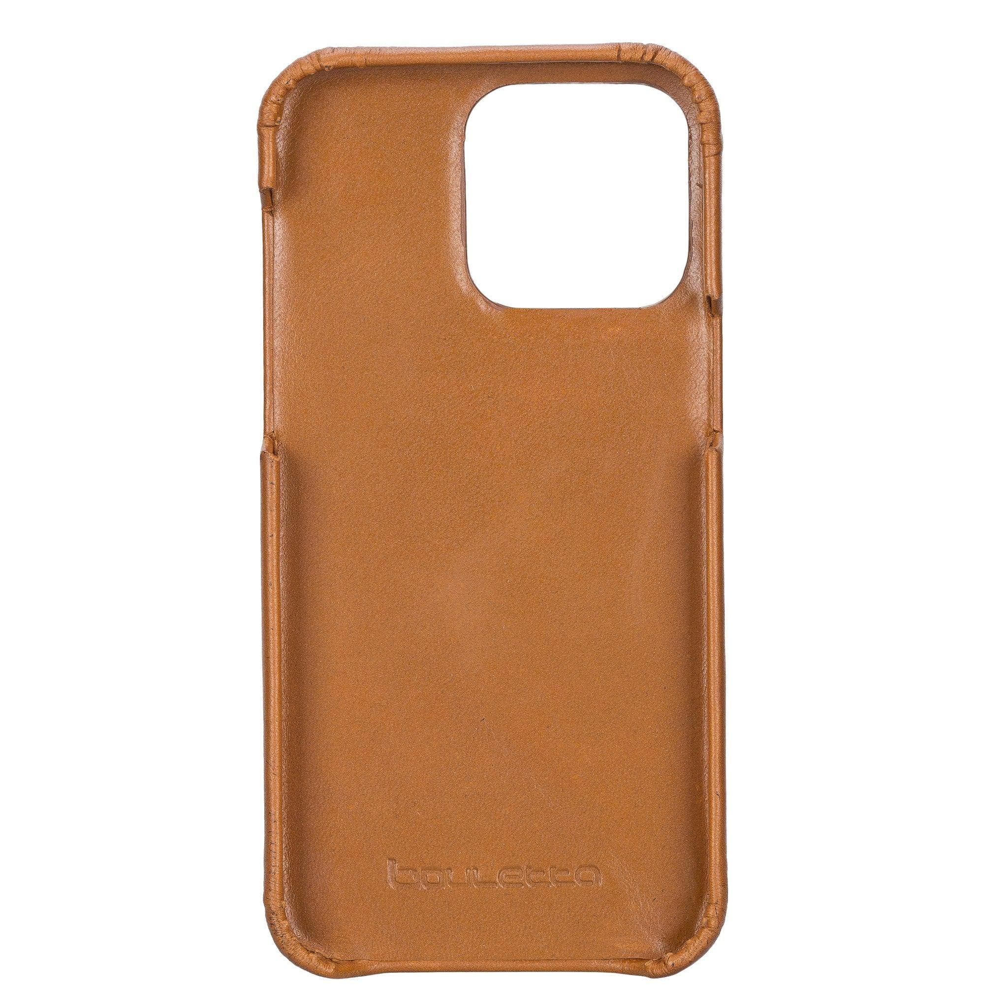 Apple iPhone 14 Series Full Leather Coating Back Cover Bouletta LTD