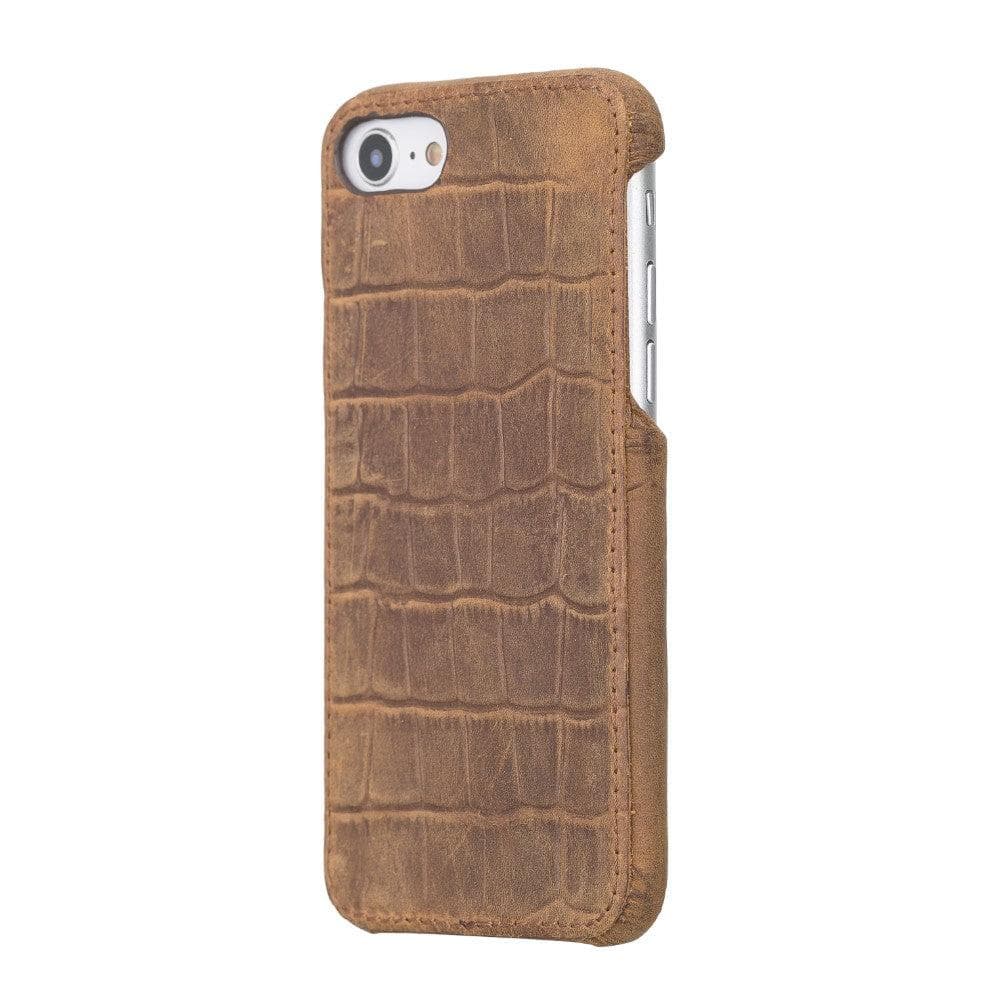 Apple iPhone 7 series Leather Full Cover Case iPhone 7 / Dragon Brown Bouletta