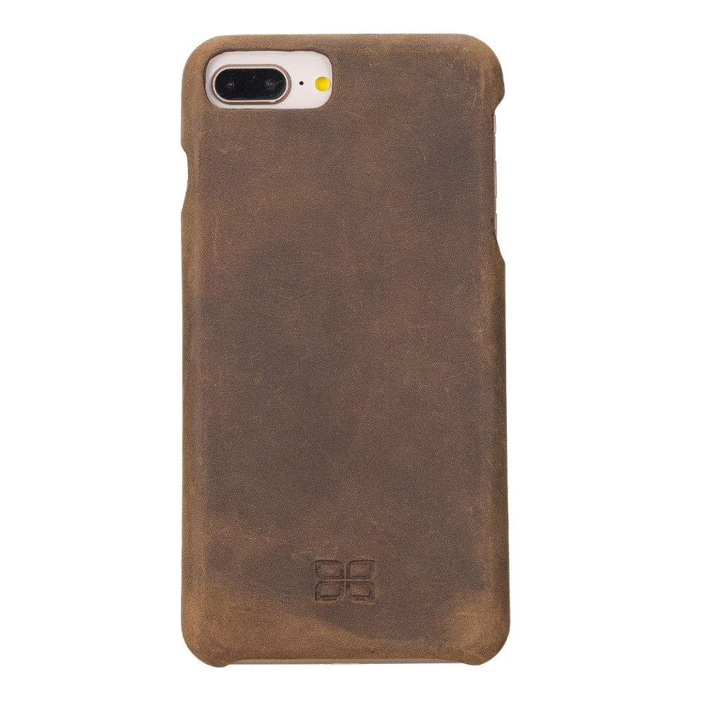 Apple iPhone 7 series Leather Full Cover Case iPhone 7 Plus / Antic Brown Bouletta LTD