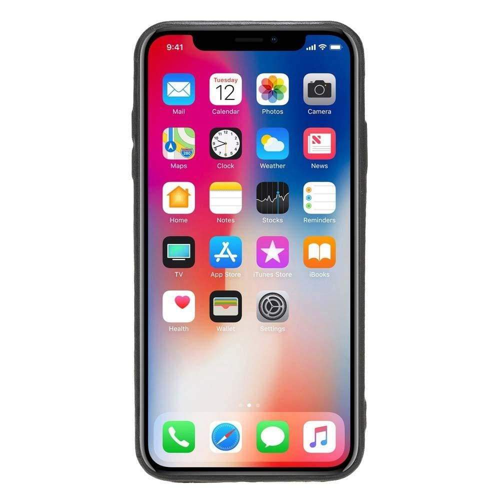 Apple iPhone X Series Leather Ultra Cover with Credit Card Slots Bouletta