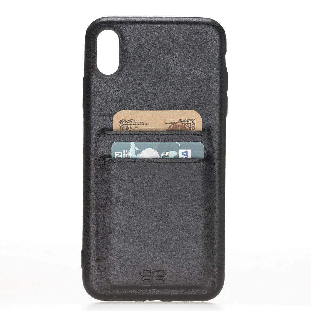 Apple iPhone X Series Leather Ultra Cover with Credit Card Slots Bouletta