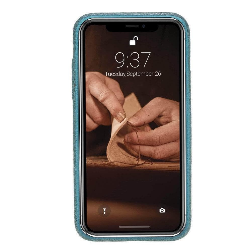 Apple iPhone X Series Leather Ultra Cover with Credit Card Slots Bouletta