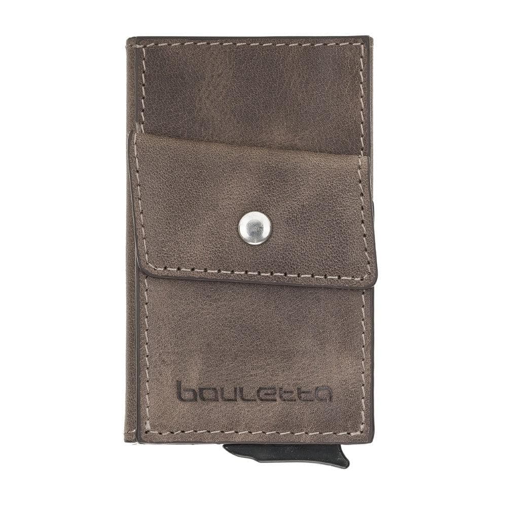 Austin Leather Mechanical Coin Card Holder TN3 Bouletta