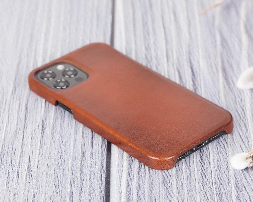 B2B - Apple iPhone 12 and 12 Pro Leather Case / F360 - F360 Cover Bouletta B2B