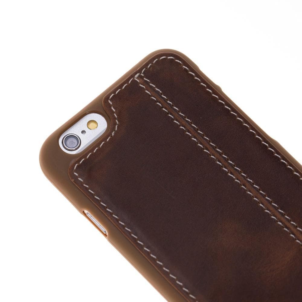 B2B - Apple iPhone 6 Leather Case / FXC - Flex Cover G2 - Beyaz Dikişli Bouletta B2B
