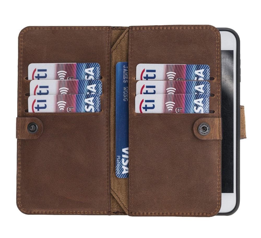 B2B - Apple iPhone SE/8/7 Series Leather Case - DMW Double Magic Wallet Bouletta B2B