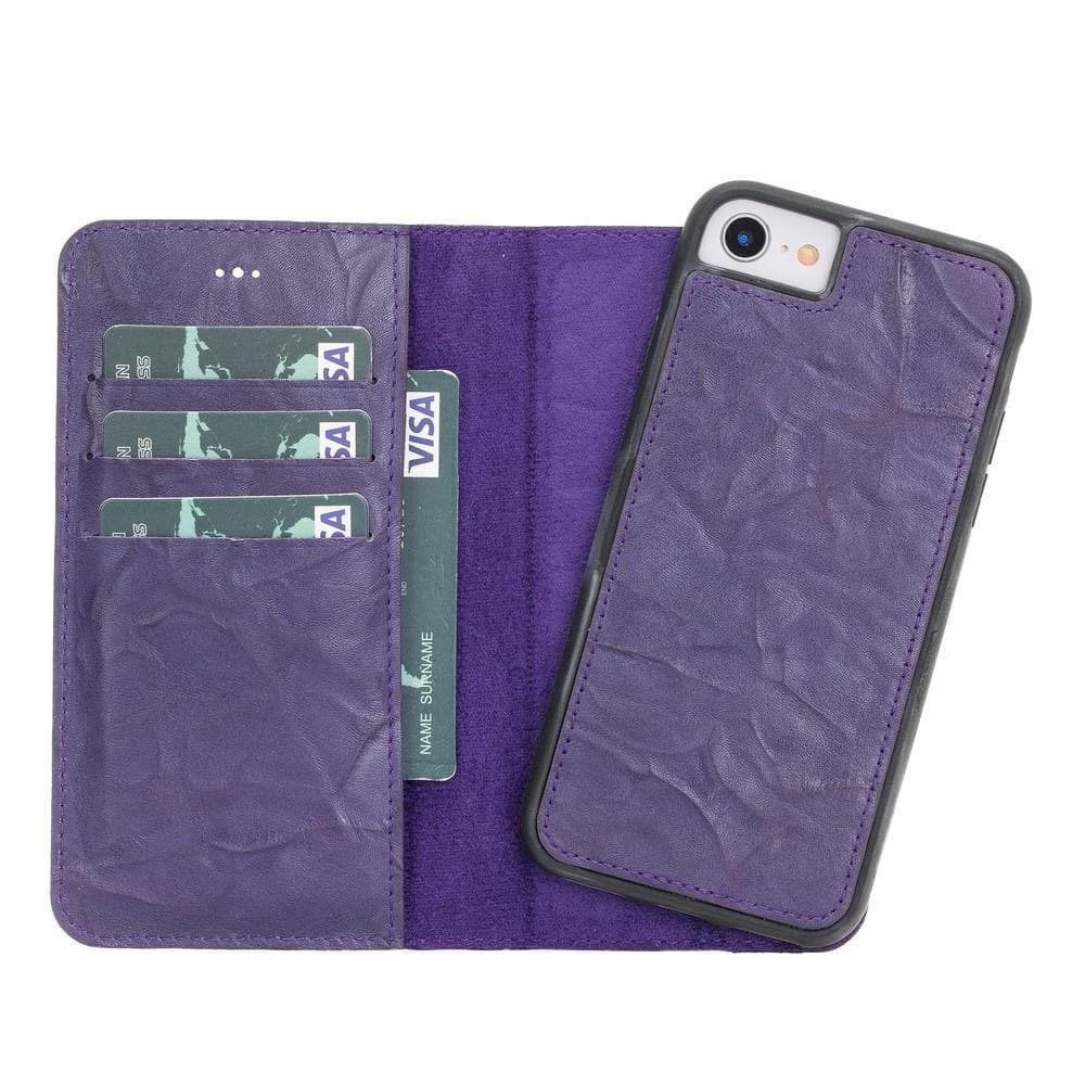 B2B - Apple iPhone 7/8/SE2 Detachable Leather Case / MW B13 Bouletta B2B