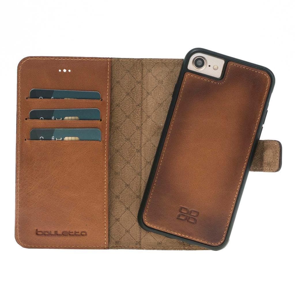 B2B - Apple iPhone 7/8/SE2 Detachable Leather Case / MW RST2EF Bouletta B2B